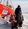 LA FAMILLE BROSSIER SUR LA BANQUISE